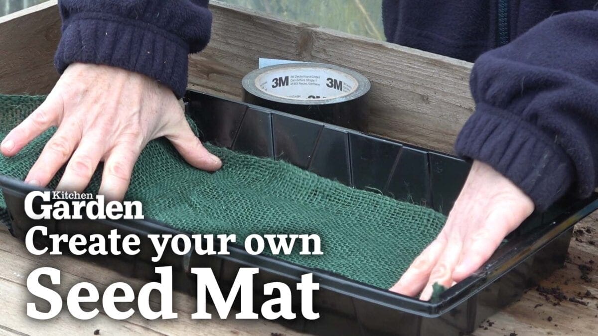 Video Make your own Seed Mat Mudketeers